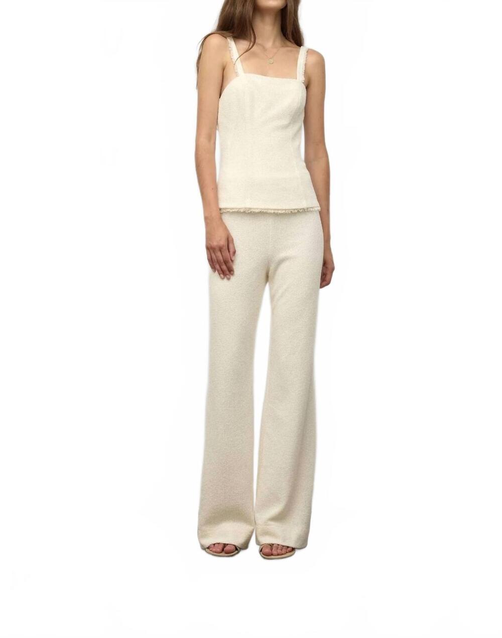 NEW IRIS SETLAKWE women's wide leg pant in ivory
